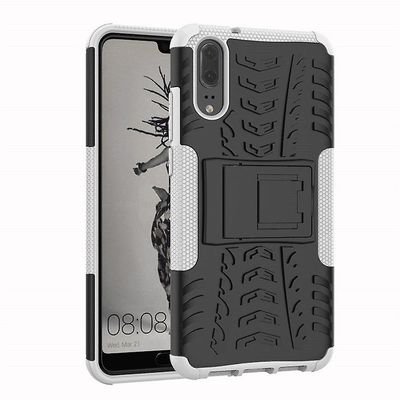 Shockproof rustning sag for ære 8 med støttefod all inclusive dække hvid rpc2477