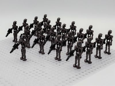 Commando Droids Captain 21kpl armeijan mukautettuja hahmoja