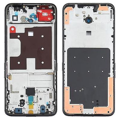 For Oppo Reno2 Z/reno2 F Pckm70 Pckt00 Cph1945 Cph1951 Cph1989 Front Housing LCD Ramme Bezel Plate Svart