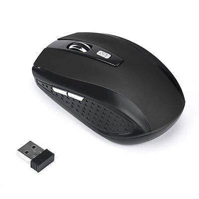 Gmow Trådløs mus Usb Receiver Pro Gamer til pc stationær pc Sort