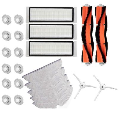 Tilbehør Kits til Xiaomi Roborock S50 S51 E20 S5 Roborock Robot Vakuum Dele Filter Sid