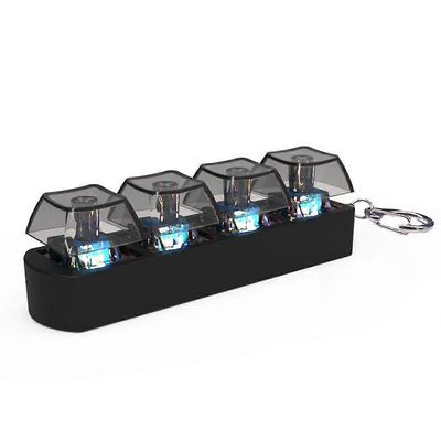 4Keys-näppäimistön näppäinhatut fidget-lelu stressinlievitys tee-se-itse-näppäinhatut lelunäppäimistön näppäinhatut sormipainike fidget-sorminäppäi...
