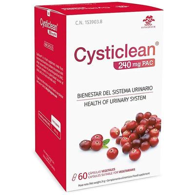 Cysticlean 240mg PAC kapselit 60