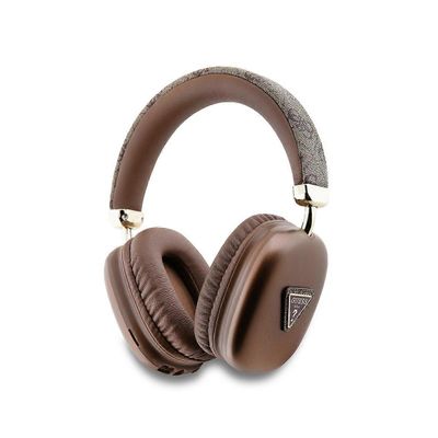 Guess Langattomat Bluetooth-kuulokkeet 5.3 4G-kolmiokuvio Ruskea