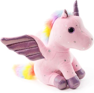 Heytea Yksisarviset täytetyt eläimet, 8 tuumaa / 20cm, söpöjä yksisarvisia lahjaleluja 3 4 5 6 7 8-vuotiaille tytöille, yksisarviset syntymäpäiväla...