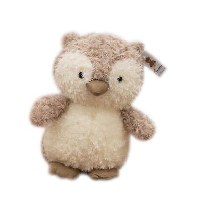 Handuo Animal Doll Plys ugle dukke kanin lam dukke grå