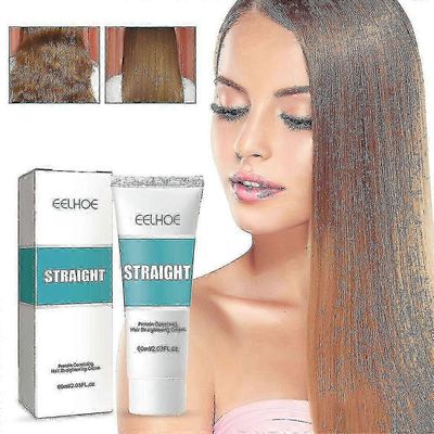 2kpl Eelhoe Protein Straightening hiusvoidetta tasoittamaan raivon halkaisua, korjaamaan vaurioituneita hiuksia, ei vetämään, suoristamaan H