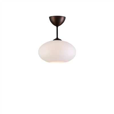 Belid Lighting Bullo 1 Light Flush Globe Loft Lysoxid, E27