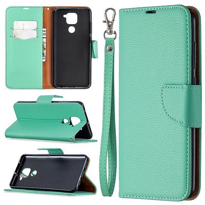 Gangxun Flip taske til Xiaomi Redmi Note 9 Grøn