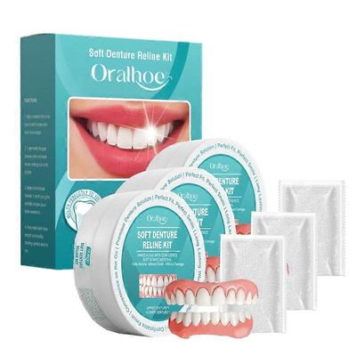 Minceetbien Proteesit, Minceetbien Silikoni Reline Proteesisetti - 100% luonnollinen 3pcs