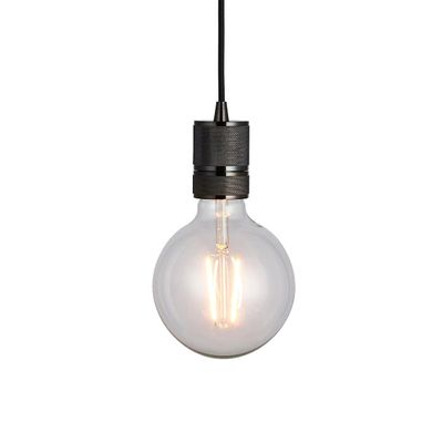 Endon Lighting Endon Urban - 1 lys vedhæng sort Chrome Plade, E27