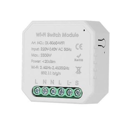 Tuya Mini DIY Envejs Smart Switch Lille Krop App Fjernbetjening Wifi Switch Timer Lysafbryder Comp