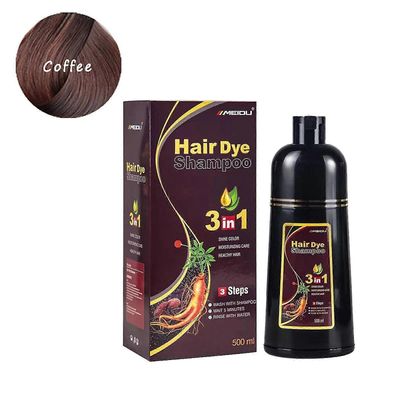 Meidu Kasvitieteellinen uute Hiusväri 500ml musta Coffee
