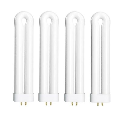 Bug Zapper -vaihtolamppu 15 watin hyönteisiä houkuttelevalle lampulle, 7,5 tuuman FUL 15 W-BL U-muotoinen lamppu Valkoinen