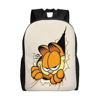 Garfield Monipuolinen Reppu Pestävä rento tyyli Koulun opiskelijareppu Trendikäs Oxford Kangas Tietokonelaukku Unisex-hjka2983