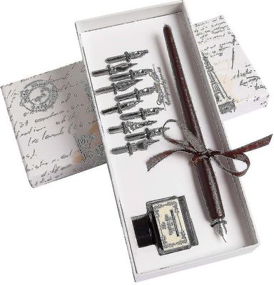 Kalligrafi Pen Sæt Til Begyndere - Fountain Dip Pen Set