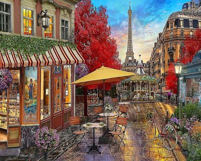 Kveld i Paris puslespill 300 brikker 300 Pieces
