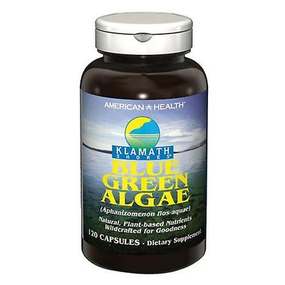 American Health Klamath Shores Blå Grønne Alger, 500 mg, 120 Caps (Pack af 1)