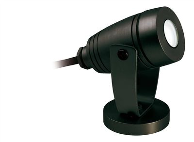 Firstlight Lighting Vandtæt LED 1 Lys Udendørs væglys &spike spot sort IP68