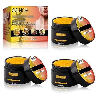 3kpl 50g parkitusvoidetta, joka on tehokas ulkona auringonkiihdyttimessä rusketusvoide