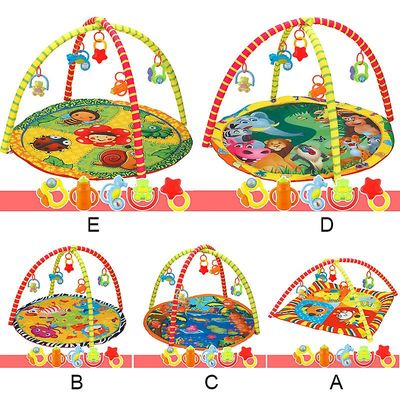 Børn Børn Baby Fitness Rack Spil Tæppe Kravle tæppe Mat Gym Legetøj Intellektuel udvikling Design Baby Fitnesscentre Legemåtter