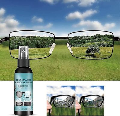 Tianzun 2023 New Lens Scratch Remover, Repair Lens Glass Grinding Scratch, Briller Renere Spray For solbriller Screen Clean 1 flaske