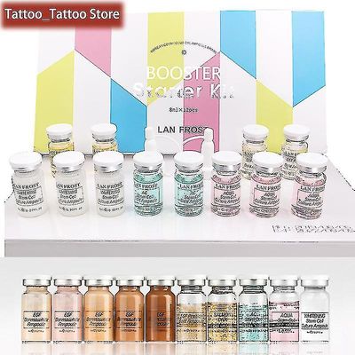 12 stk 8ml Bb Cream Kroen Glow Serum Effektiv bleking Legg foundation Niacinamid / Peptid For Effec