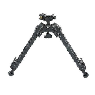 Alumiiniseos V9 yksiosainen tukijalusta säädettävä bipod-jalustan kiinnike Musta 1 Pair