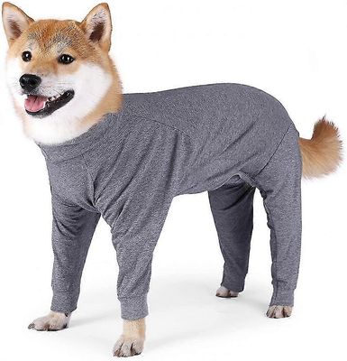 Koiran leikkauksen jälkeinen toipumispakkaus, nuolemisen estävä lemmikkieläinten kirurginen puku vatsan haavalle, pentu pitkähihainen pyjama hiuste...