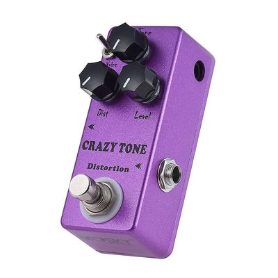 Allbestlife Mosky Mp-50 Crazy Tone Riot Distortion Mini Single Guitar Effect Pedal True Bypass