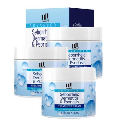 3kpl Seborrooinen dermatiitti Cream Scalp Treatment Scalp Soothing Cream Relief Kutisevalle ja hilseilevälle päänahalle