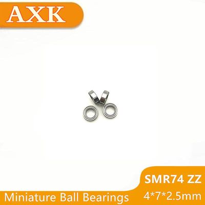 Forhastet Top Fashion Smr74zz Leje Abec-3 (10stk) 4x7x2,5 Mm Rustfrit Stål Smr74 Zz Kuglelejer Afskærmet