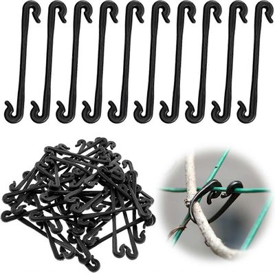 Shindat Tomaattisolmion pidikkeet Kiipeilykasvien pidikkeet Tomaattipidikkeet 200 kpl Tomaatin tukikoukut Rypäleen viiniköynnöksen pidikkeet Viinik...