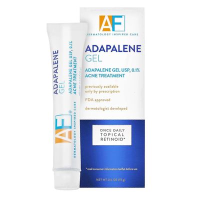 AcneFree Aknefree adapalengel 0,1 % én gang daglig retinoid akne spotbehandling, 0,5 oz