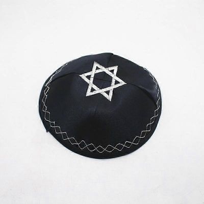 Juutalainen Kippah Hat yarmulke Juutalainen Kippot Hattu Kipa David tähti