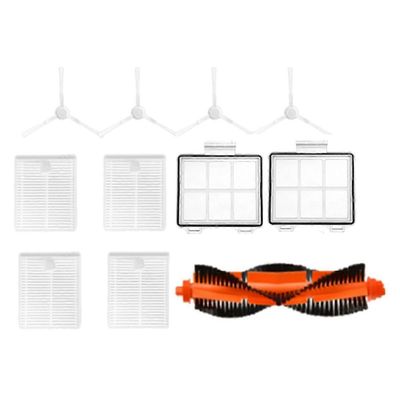 Xiaomi Robot Vacuum E10 E12 B112 -tyhjiötarvikkeille Pääsivuharja HEPA-suodattimen ensisijaiset suodattimet