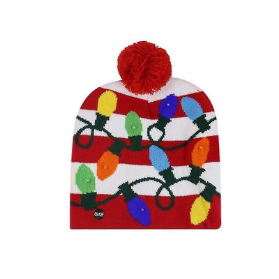 Belysning Print Jule hue Lyser Varm Hat