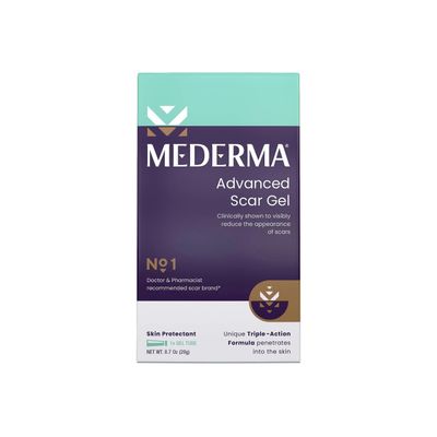 Mederma Advanced Scar Gel -arpien hoito, 0.70 oz