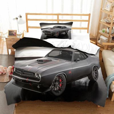 PGtaa Muskeliauton vuodevaatteet Pussilakana Aurace-sänkysarja Collction teini-ikäisille tytöille Pojat ilman peittolakanaa Yksi Double200x200cm