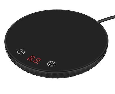 Coosilo Mini Smart Termostatisk Heating Coaster med timing, LCD Display