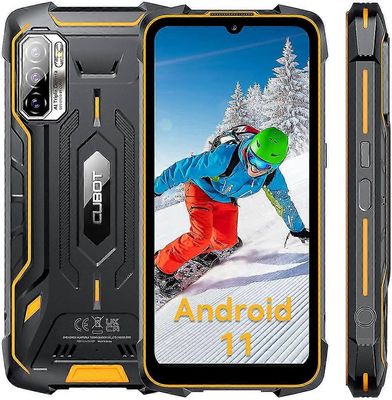 älypuhelin Cubot KingKong 5 Pro 6'' 4GB 64GB 8000mAh 48mp kamera Android 11 - musta