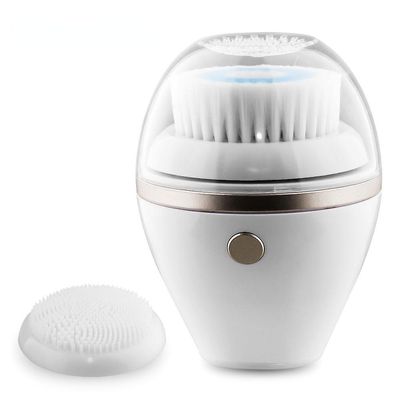2in1 Electric Face Cleanser Sonic Facial Udrensning Brush Soft Care Head Deep Pore Cleansing Head Skive Blackhead Acne Remover