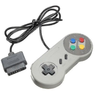 Retro SNES yhteensopiva korvaava ohjain peliohjain - Tekijä Trixes -sz.8118