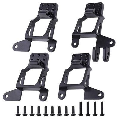 Aluminium for- og bag stødtårn bøjler beslag Støddæmpere monteres til 1/10 Rc Traxxas Trx-4 Trx4 Rc Crawler Bil