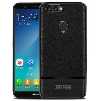 AIR Huawei Y7s Soft shockproof beskyttende shell sag - sort