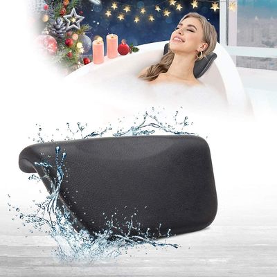 Grape Pp Stilfuld Pu Bath Pude Spa Spabad Nakkepude Med Sugekop