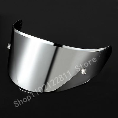Kyt TT Course Full Face Helmet Visor Shield - Motorsykkel frontrute - Erstatningslinse for TTC Vesc-8 Revo Capacete - Motorsykkel tilbehør Sølv