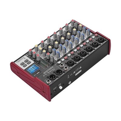 Allbestlife Muslady Sl-8 Bærbar 8-kanals mixer til mixer af mixer til mixer af mixer til mixere af mixere af mixere eu plug