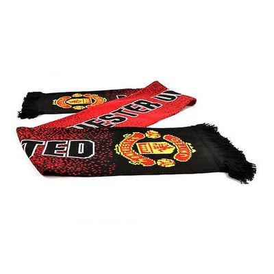 Manchester United FC Unisex voksne plettet tørklæde Rød One Size
