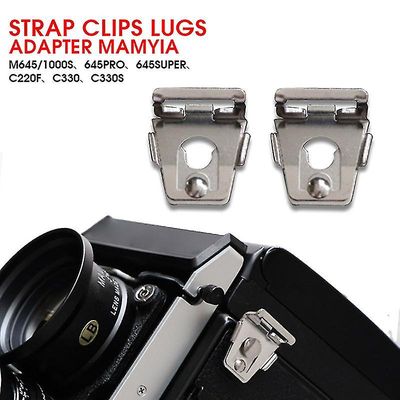 2 * Tlr kamera stropp klipper Lugs adapter for Mamiya C220f C330 C330s Uk